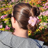 Handmade Origami Iceland Poppy Flower Claw Hair Clip