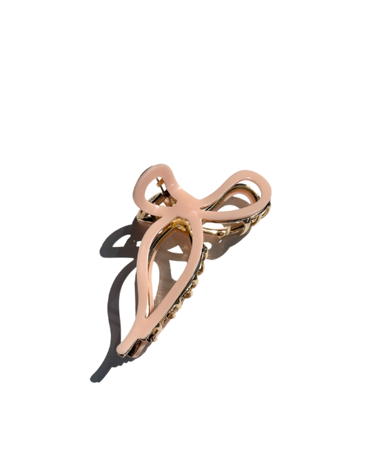 Ballet Bow Acetate Claw Clip | Eco-Friendly