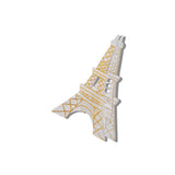 Hand-painted Eiffel Tower Paris Claw Hair Clip | Eco-Friendly