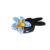 Hand-painted Frangipani Flower Claw Hair Clip | Eco-Friendly