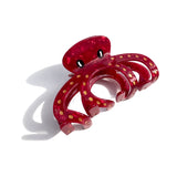 Hand-painted Octopus Claw Hair Clip | Eco-Friendly