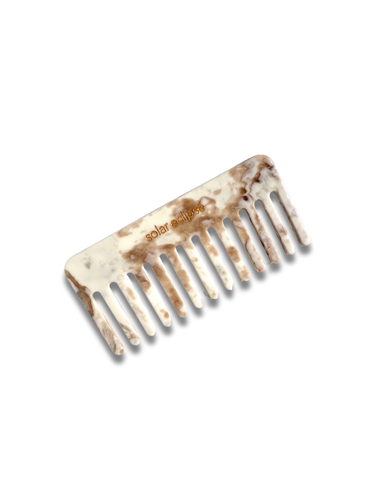 Detangling Wide Tooth Hair Comb | Eco-Friendly Acetate