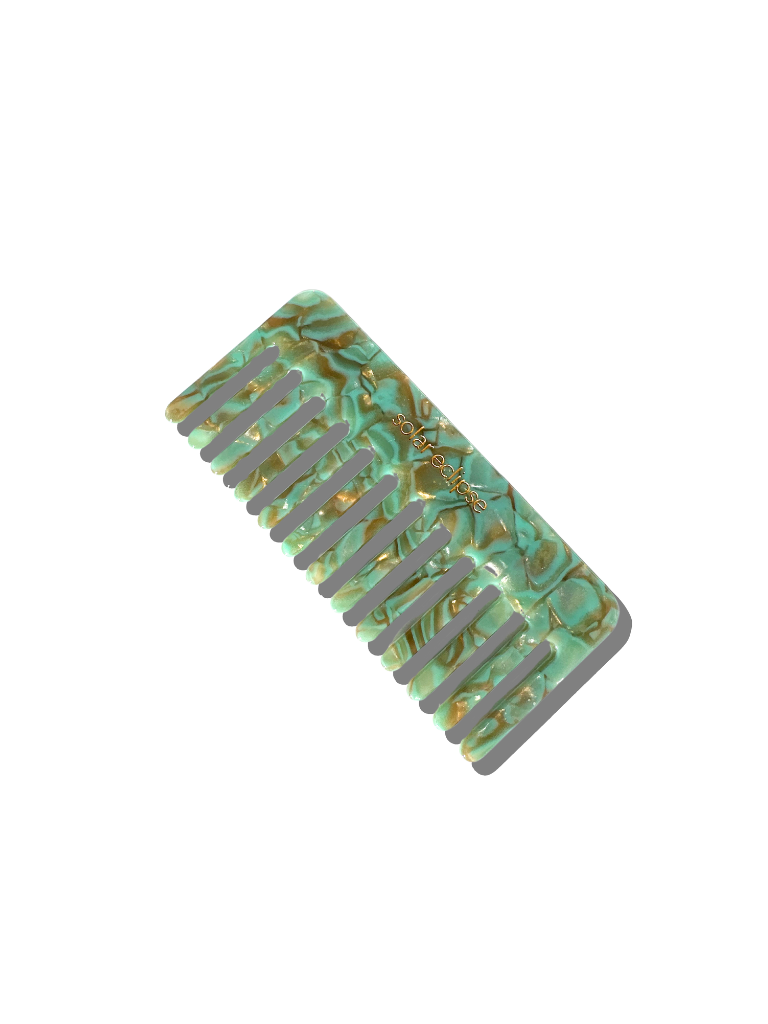 Detangling Wide Tooth Hair Comb | Eco-Friendly Acetate