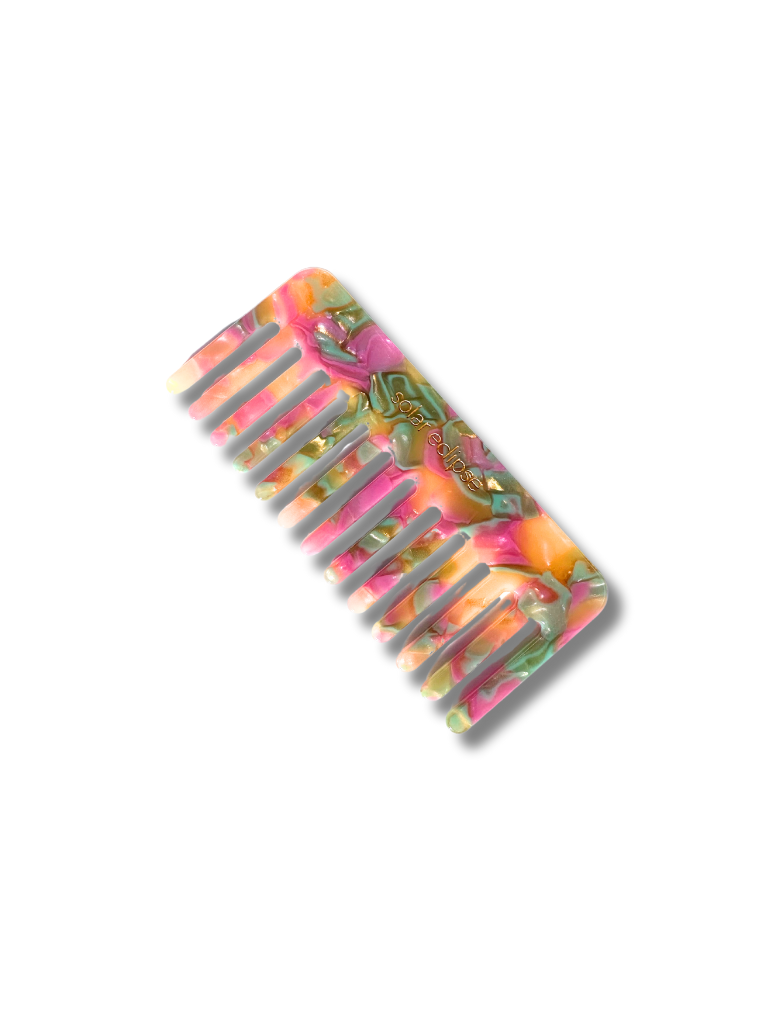 Detangling Wide Tooth Hair Comb | Eco-Friendly Acetate