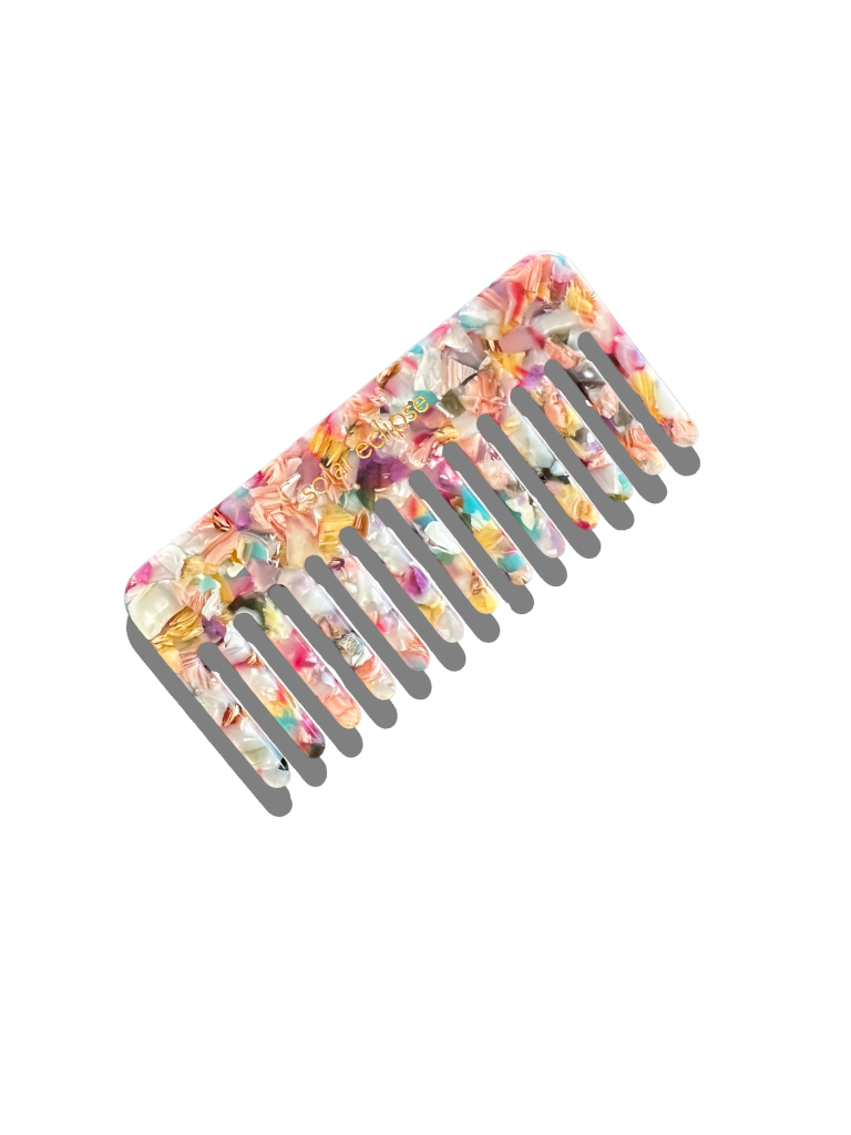 Detangling Wide Tooth Hair Comb | Eco-Friendly Acetate