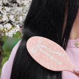 Hand-painted Ballet Bow Amazing Hair Day Brush | Eco-Friendly