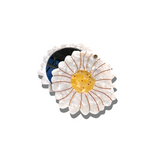 Hand-painted Daisy Compact Mirror | Eco-Friendly