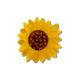 Hand-painted Sunflower Claw Hair Clip | Eco-Friendly