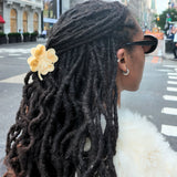 Hand-painted Lucky Clover Hair Clip | Eco-Friendly