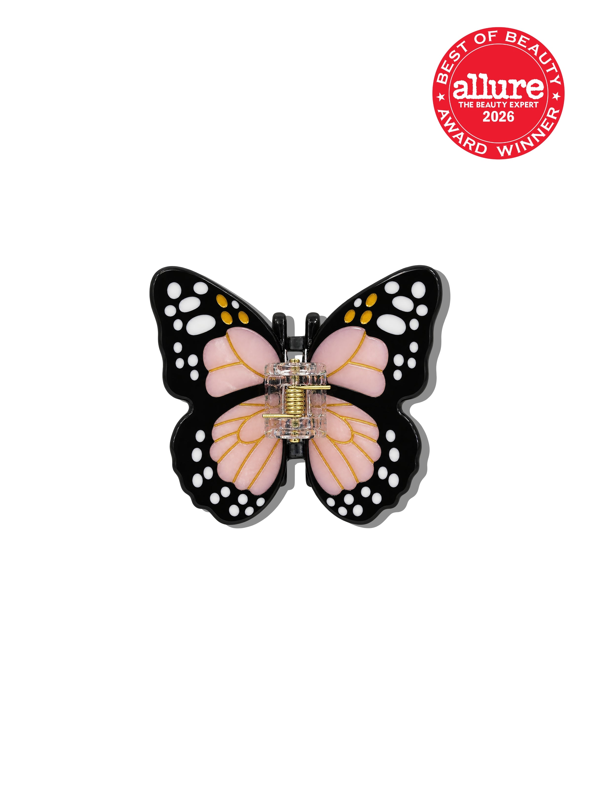 Hand-painted Mini Monarch Butterfly Claw Hair Clip | Eco-Friendly
