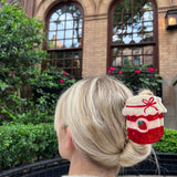 Hand-painted Strawberry Jam Claw Hair Clip | Eco-Friendly