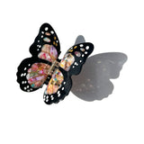 Hand-painted Limited Edition Monarch Butterfly Claw Hair Clip | Eco-Friendly
