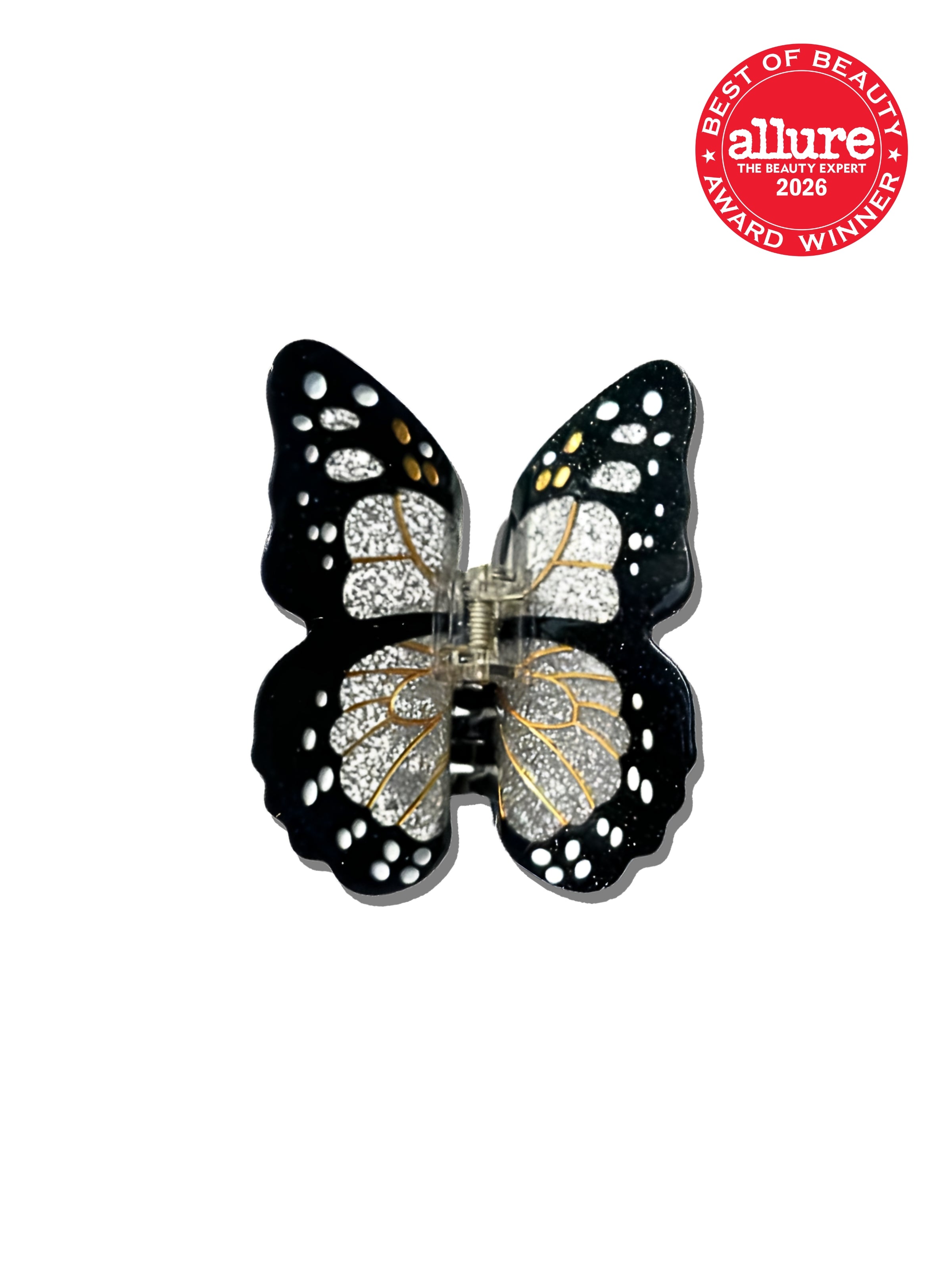 Hand-painted Monarch Butterfly Claw Hair Clip | Eco-Friendly