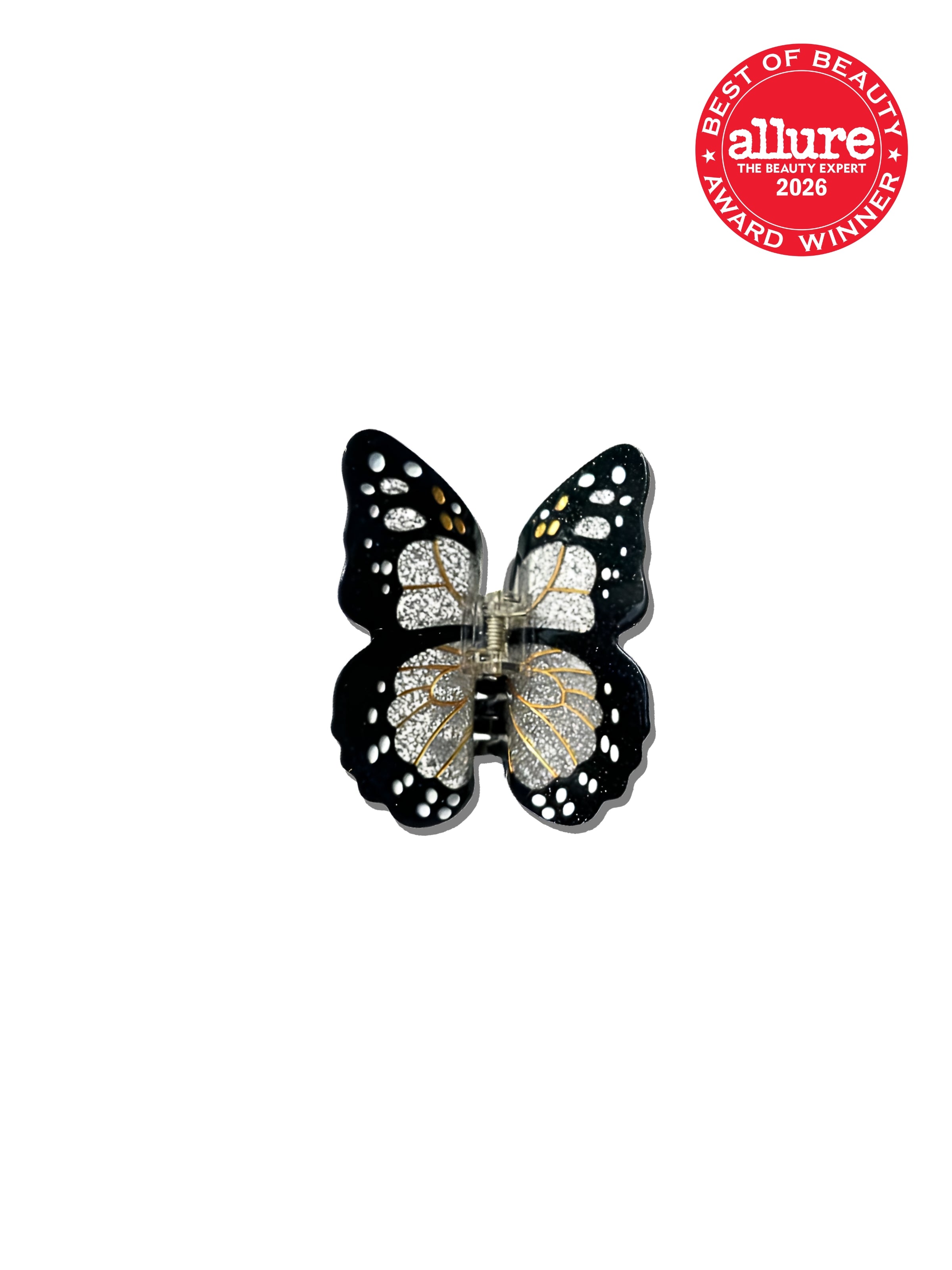 Hand-painted Mini Monarch Butterfly Claw Hair Clip | Eco-Friendly
