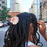 Hand-painted Seashell Claw Hair Clip | Eco-Friendly