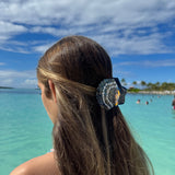 Hand-painted Seashell Claw Hair Clip | Eco-Friendly