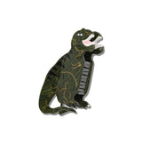 Hand-painted T-Rex Dinosaur Claw Hair Clip | Eco-Friendly