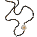 Hand-painted Daisy Gemstone Crossbody Phone Chain