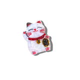 Hand-painted Lucky Cat Brooch