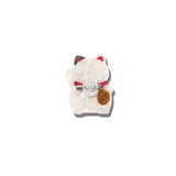 Hand-painted Lucky Cat Brooch