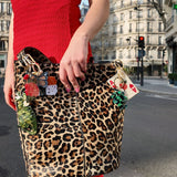 Hand-painted Snake Bag Charm + Keychain | Eco-Friendly