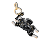 Hand-painted French Bulldog Dog Breed Bag Charm + Keychain | Eco-Friendly