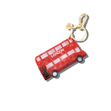 Hand-painted London Bus Charm + Keychain | Eco-Friendly