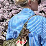 Hand-Painted Ace of Hearts Bag Charm + Keychain | Eco-Friendly