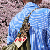Hand-Painted Ace of Hearts Bag Charm + Keychain | Eco-Friendly
