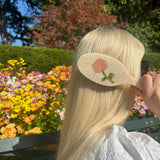 Hand-painted Spring Rose Amazing Hair Day Brush | Eco-Friendly