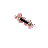 Hand-Painted Cherry Blossom French Barrette Hair Clip | Eco-Friendly