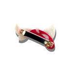 Hand-Painted Koi Fish French Barrette Hair Clip | Eco-Friendly