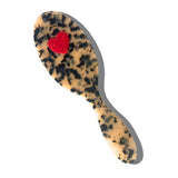 Hand-painted Heart Acetate 2-1 Daily Hair Brush | Eco-Friendly