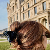 Hand-Painted Swallowtail Butterfly Claw Hair Clip | Eco-Friendly