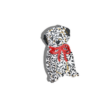 Hand-Painted Dalmatian Puppy Dog Claw Hair Clip | Eco-Friendly