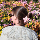 Hand-Painted Origami Magnolia Flower Hair Clip | Eco-Friendly