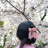 Hand-painted Bow Claw Hair Clip | Eco-Friendly