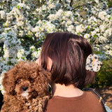 Hand-Painted Mama Heart Acetate Claw Hair Clip | Eco-Friendly