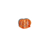 Hand-painted Pretzel Lay Down Claw Clip | Eco-Friendly