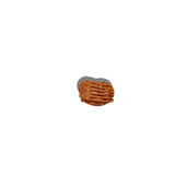 Hand-painted Mini Pretzel Lay Down Claw Clip | Eco-Friendly