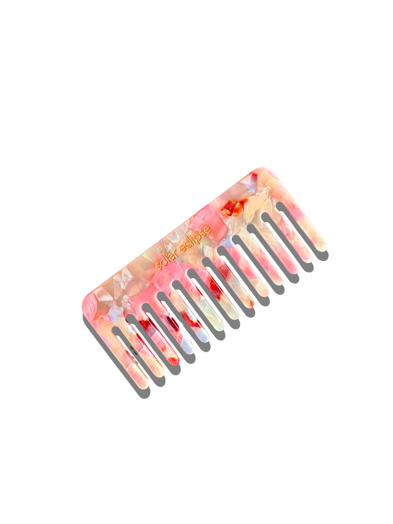 Detangling Wide Tooth Hair Comb | Eco-Friendly Acetate