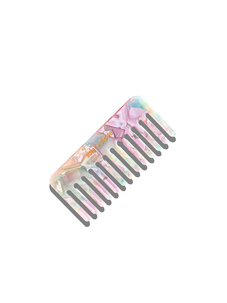 Detangling Wide Tooth Hair Comb | Eco-Friendly Acetate