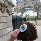 Hand-painted Monarch Handbag Hero Brush | Eco-Friendly
