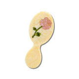 Hand-painted Spring Rose Handbag Hero Brush | Eco-Friendly