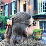 Hand-Painted Mini Puppies Claw Hair Clip | Eco-Friendly