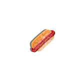 Hand-Painted Mini NYC Hotdog Claw Hair Clip | Eco-Friendly