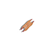 Hand-Painted Mini NYC Hotdog Claw Hair Clip | Eco-Friendly