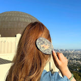 Hand-painted Celestial Moon Amazing Hair Day Brush | Eco-Friendly