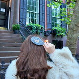 Hand-painted Celestial Moon Amazing Hair Day Brush | Eco-Friendly