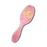 Hand-painted Angel Wings Great Hair Day Brush | Eco-Friendly